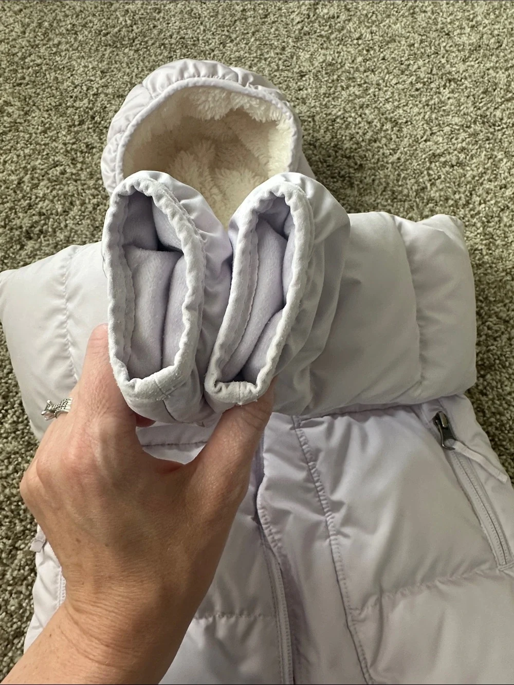 The North Face toddler puffer jacket